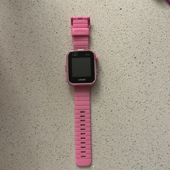 VTECH DX2 Unisex Retro Kidizoom Smartwatch LED Screen Camera Pink Band, no cord - Picture 3 of 5
